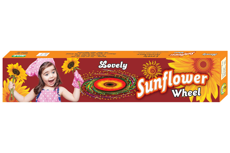Sunflower Wheel 5 Pcs